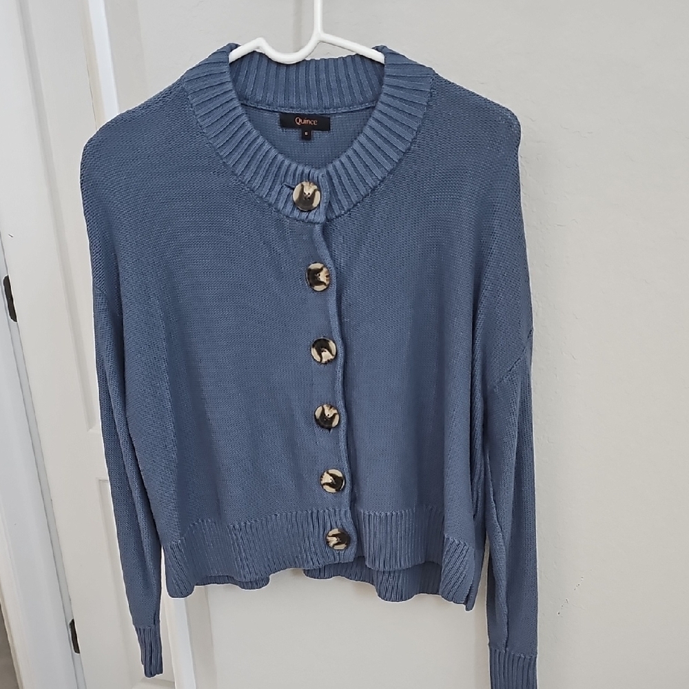 Quince Cardigan with Button Detail